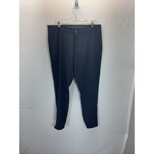 Primo Golf Jogger Pants Mens 36 Regular Navy Tapered Stretch Ankle Zip